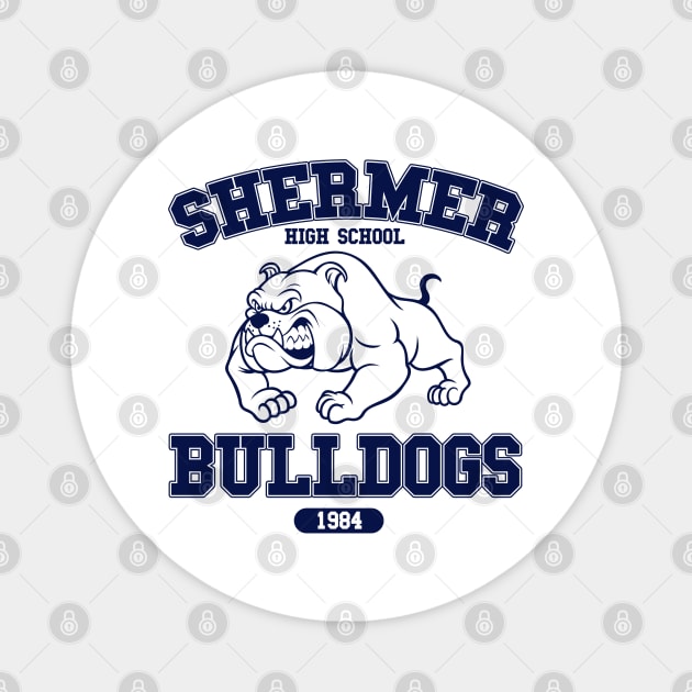 Shermer High Bulldogs Magnet by Meta Cortex